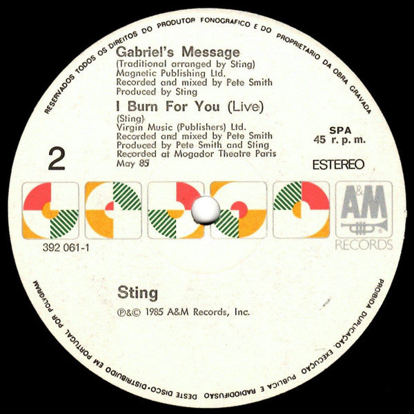 Sting : Russians (12", Maxi)