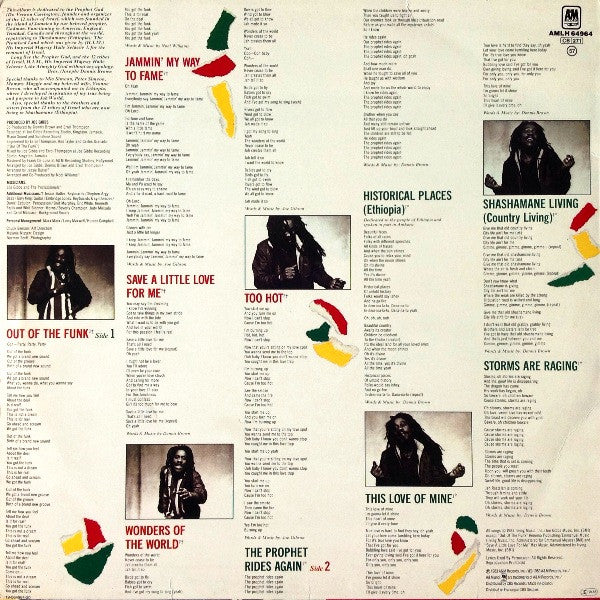 Dennis Brown : The Prophet Rides Again (LP, Album)