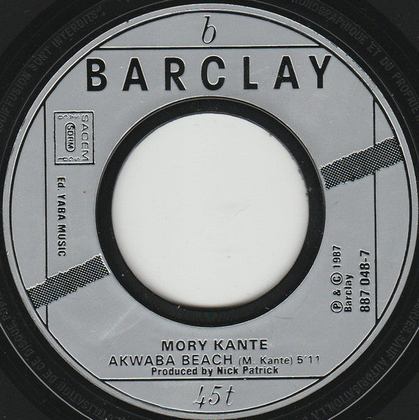 Mory Kanté : Yé Ké Yé Ké (7", Single)