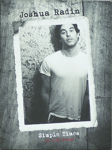 Joshua Radin : Simple Times (CD, Promo + DVD, Promo)