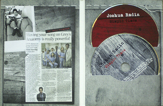 Joshua Radin : Simple Times (CD, Promo + DVD, Promo)