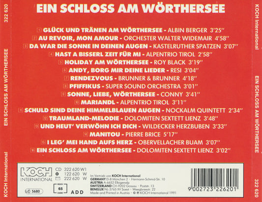 Various : Ein Schloß Am Wörthersee (CD, Comp)