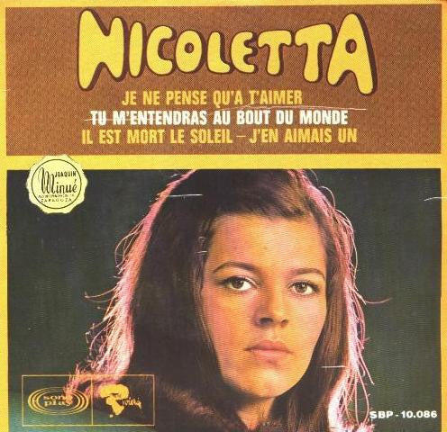 Nicoletta (2) : Je Ne Pense Qu'a T'aimer (7", EP)