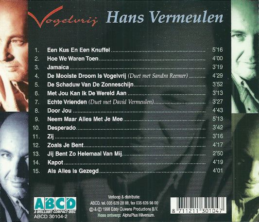 Hans Vermeulen : Vogelvrij (CD, Album)