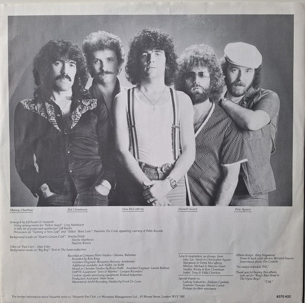 Nazareth (2) : Malice In Wonderland (LP, Album)
