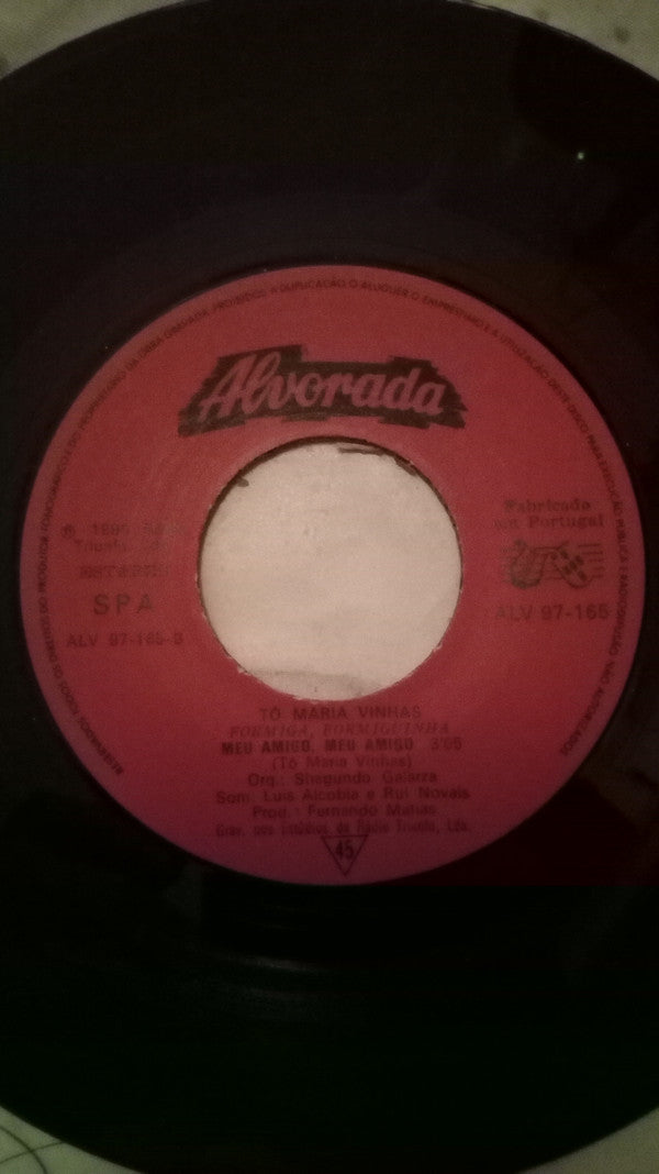 Tó Maria Vinhas : Formiga, Formiguinha (7", Single)