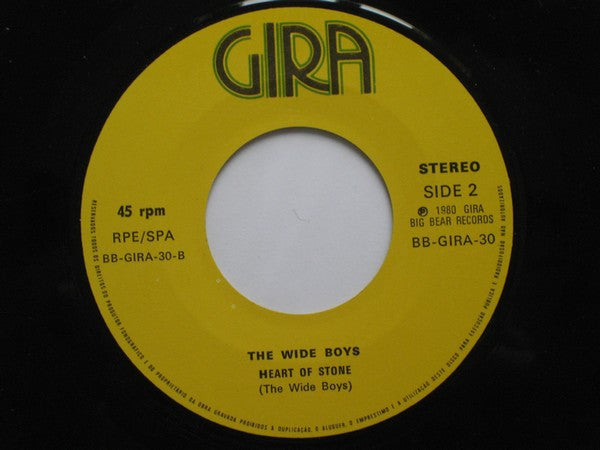 Wide Boys (2) : Stop That Boy (7", Single)