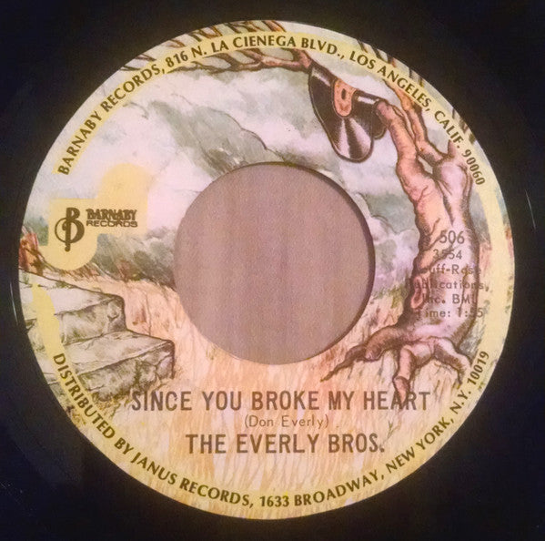 Everly Brothers : Let It Be Me / Since You Broke My Heart (7", Single)