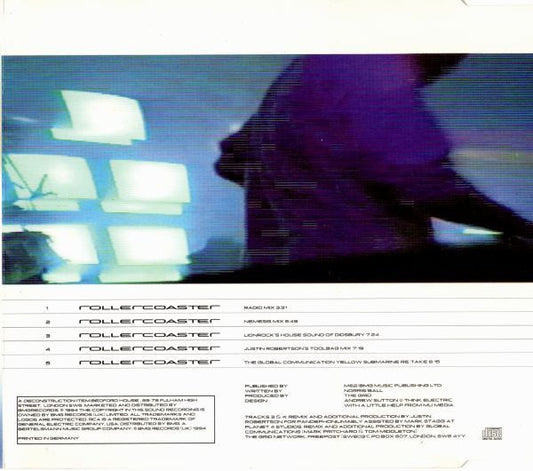 The Grid : Rollercoaster (CD, Single)