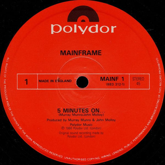 Mainframe (6) : 5 Minutes On... (12")