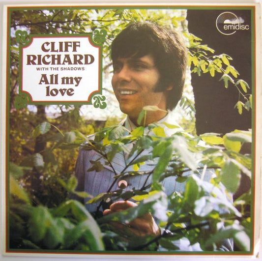 Cliff Richard & The Shadows : All My Love (LP, Album, RE)
