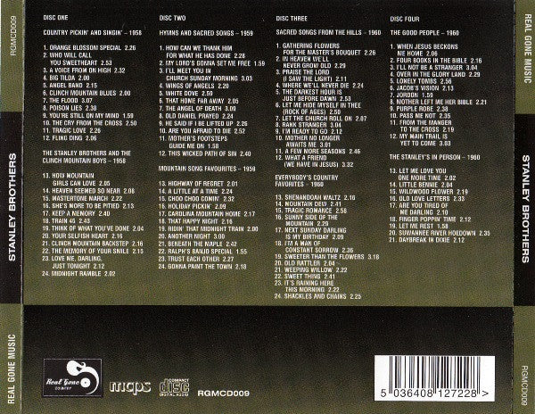 The Stanley Brothers : 8 Classic Albums (4xCD, Comp, RM)