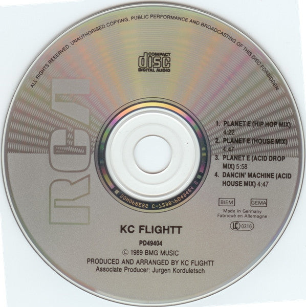 KC Flightt : Planet E (CD, Maxi)