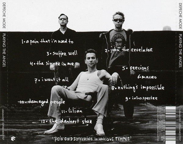 Depeche Mode : Playing The Angel (CD, Album)
