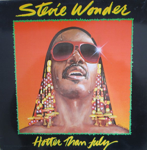 Stevie Wonder : Hotter Than July (LP, Album, Gat)