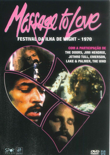 Various : Message To Love - Festival Da Ilha De Wight - 1970 (DVD-V, NTSC)