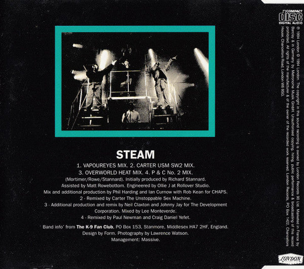 East 17 : Steam (CD, Maxi)