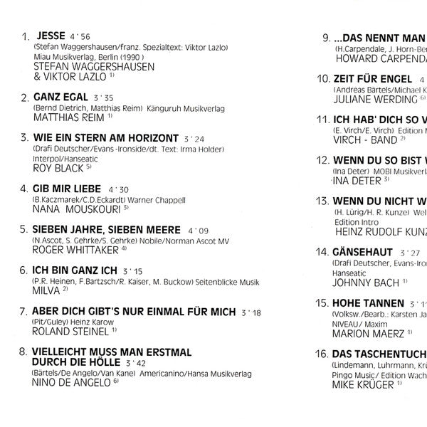 Various : Die Deutsche Hitparade (CD, Comp)