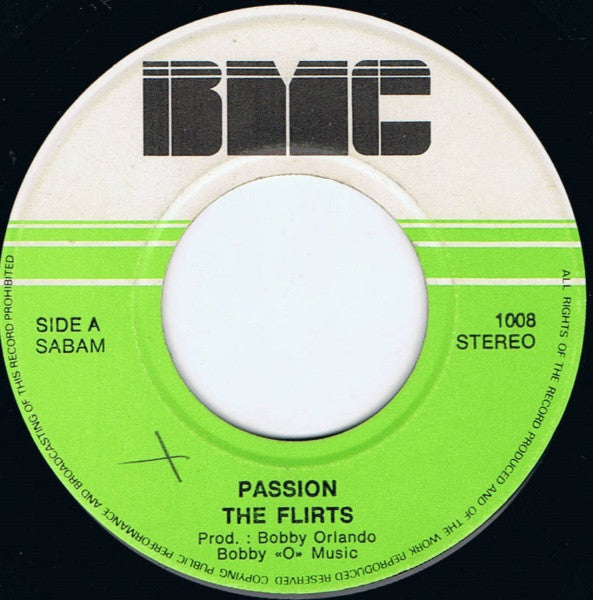 The Flirts : Passion (7")