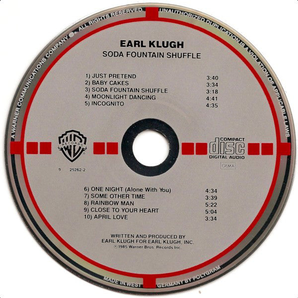 Earl Klugh : Soda Fountain Shuffle (CD, Album, Tar)