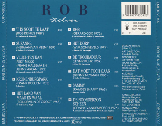 Rob de Nijs : Zilver (CD, Album)
