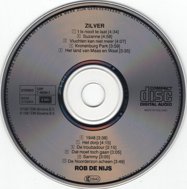 Rob de Nijs : Zilver (CD, Album)