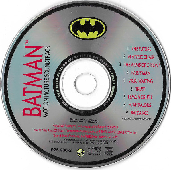 Prince : Batman™ (Motion Picture Soundtrack) (CD, Album)