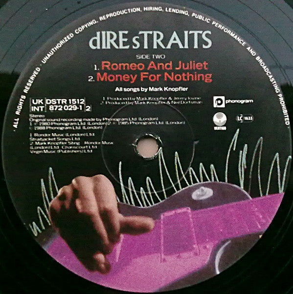 Dire Straits : Sultans Of Swing / Portobello Belle - Live / Romeo And Juliet / Money For Nothing (12", Single)