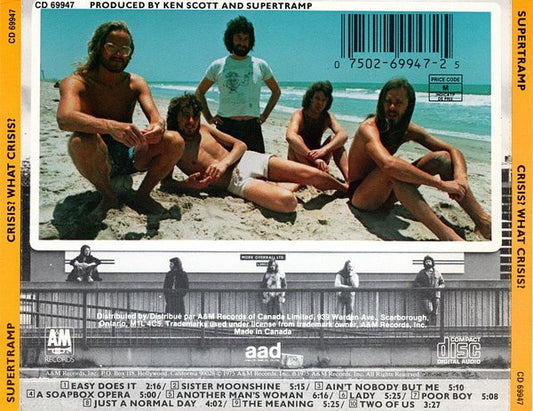 Supertramp : Crisis? What Crisis? (CD, Album, RE)