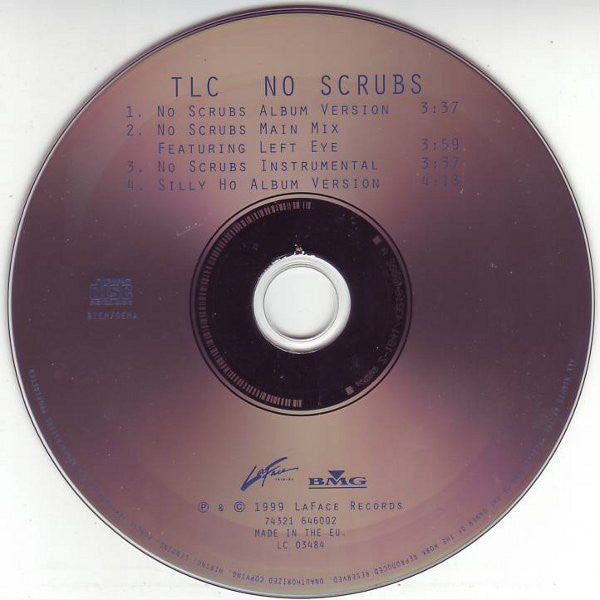 TLC : No Scrubs (CD, Single)