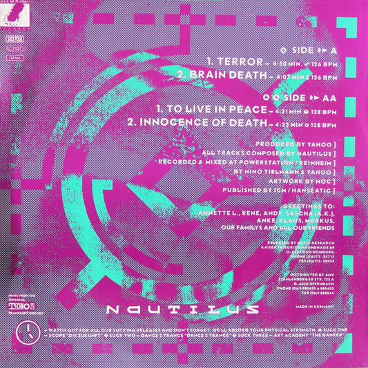Nautilus (2) : Terror E.P. (12", EP)