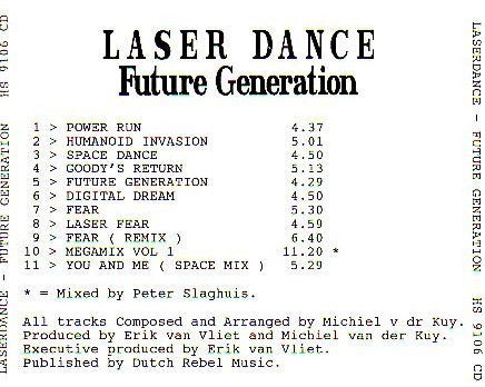 Laserdance : Future Generation (CD, Album)