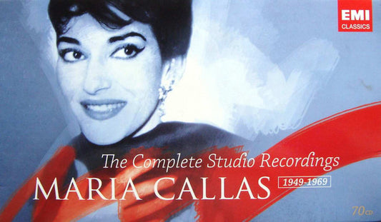 Maria Callas : The Complete Studio Recordings (1949-1969) (Box, Ann + 69xCD, Album, Mono, RE, RM, Car + CD-RO)