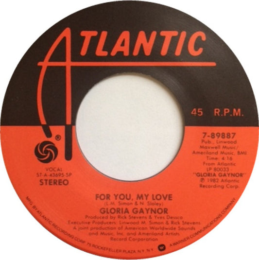 Gloria Gaynor : Stop In The Name Of Love (7")
