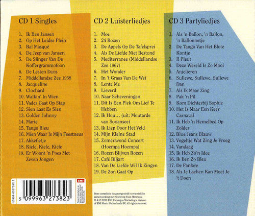 Toon Hermans : Herinneringen Aan (3xCD, Comp)