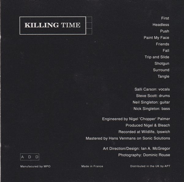 Bleach (3) : Killing Time (CD, Album)