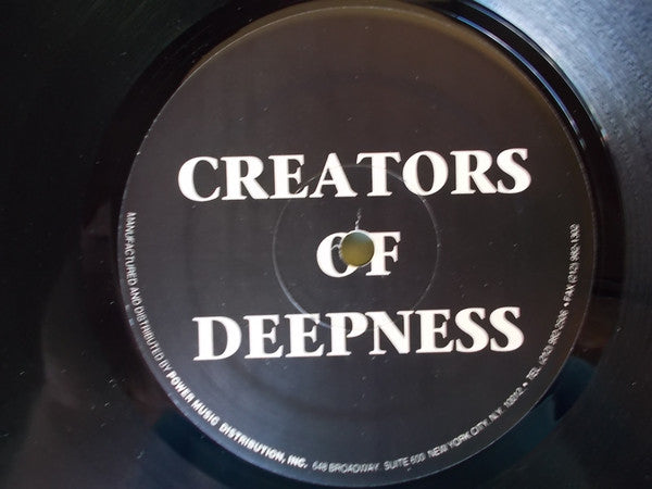 Creators Of Deepness : Creators Of Deepness (12")