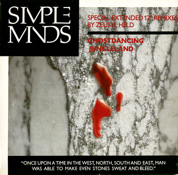 Simple Minds : Ghostdancing / Jungleland (CD, Single)