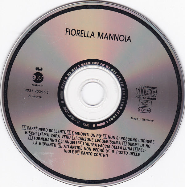 Fiorella Mannoia : Fiorella Mannoia (CD, Comp)