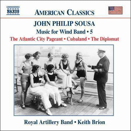 John Philip Sousa, The Band Of The Royal Artillery, Keith Brion : Music For Wind Band • 5 (CD, Album)