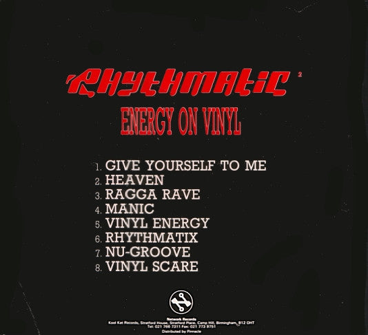 Rhythmatic : Energy On Vinyl (LP)