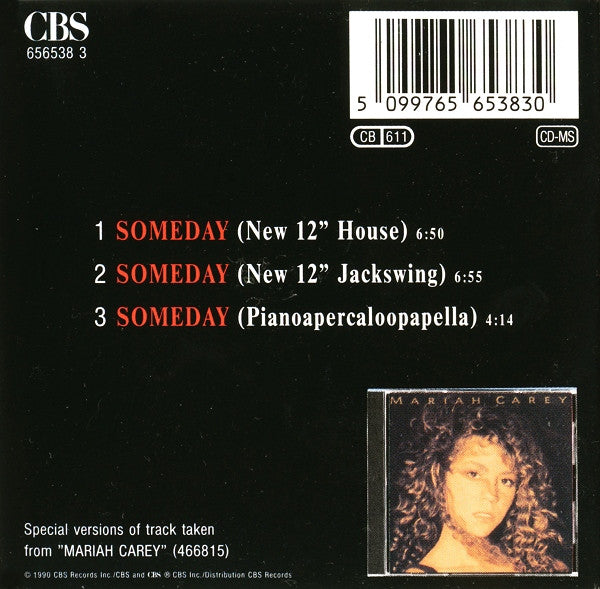 Mariah Carey : Someday (CD, Mini, Maxi)