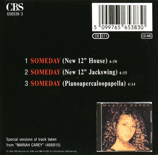 Mariah Carey : Someday (CD, Mini, Maxi)