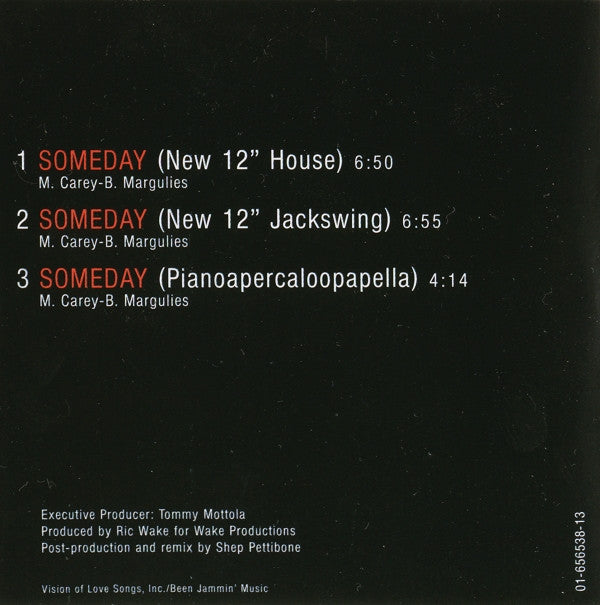 Mariah Carey : Someday (CD, Mini, Maxi)