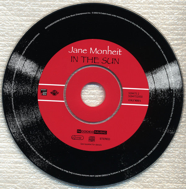 Jane Monheit : In The Sun (CD, Album, Dig)
