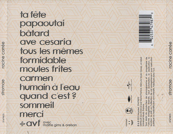 Stromae : Racine Carrée (CD, Album)