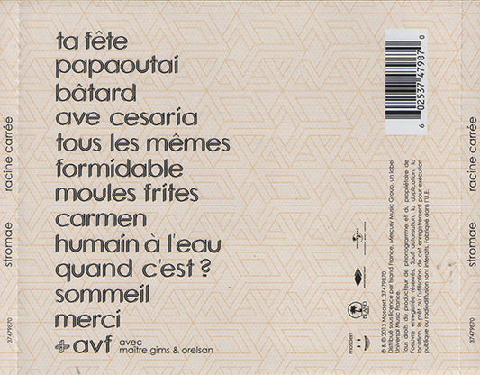 Stromae : Racine Carrée (CD, Album)