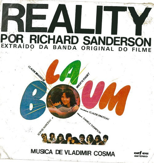 Richard Sanderson : Reality (7", Single)
