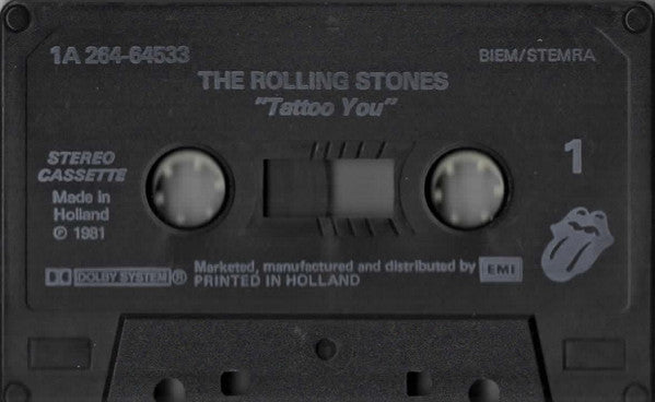The Rolling Stones : Tattoo You (Cass, Album)