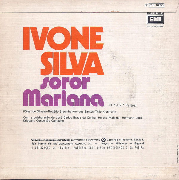 Ivone Silva : Soror Mariana (7", Single)